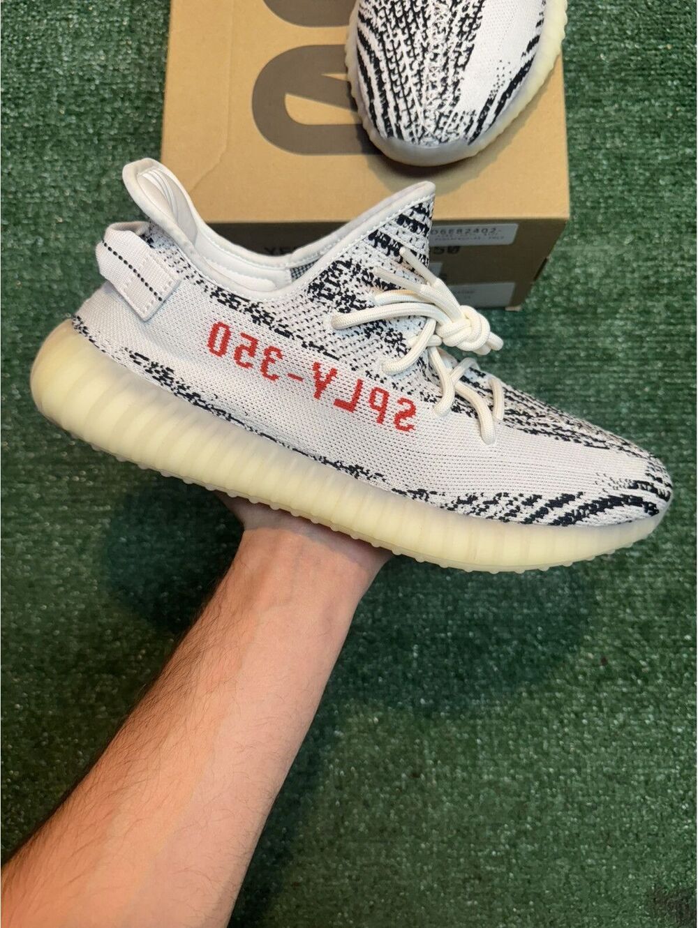 Adidas Yeezy Boost 350 Zebra Size 11